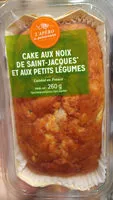 Mängden socker i Cake aux noix de saint-jacques et aux petits légumesde