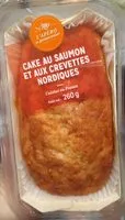 Mängden socker i Cake au saumon et aux crevettes nordiques