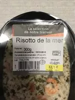 Mängden socker i Risotto de la mer