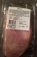 Mängden socker i Jambon cuit