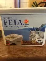 Mängden socker i Authentic feta falani