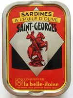 Mängden socker i Sardines à l'huile d'olive Saint-Georges