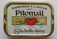 Mängden socker i Sardines à l'huile sauce Pitomaïl