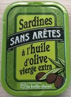 Mängden socker i Sardines sans arêtes à l'huile d'olive vierge extra