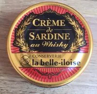 Mängden socker i Crème de sardine au whisky