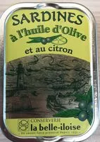 Mängden socker i Sardines à l'huile d'olive et au citron