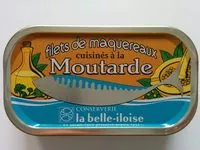 Mängden socker i Filets de maquereaux cuisinés à la moutarde