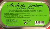 Mängden socker i Anchois Entiers