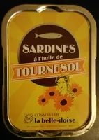 Mängden socker i Sardines à l'huile de tournesol