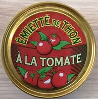 Mängden socker i Émietté de thon à la tomate