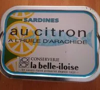 Mängden socker i Sardines au citron et à l'huile d'arachide