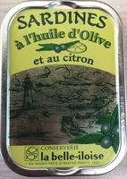 Mängden socker i Sardines à l'huile d'olive et au citron