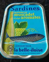 Mängden socker i Sardines marinées au muscadet et aux aromates