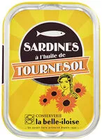 Mängden socker i Sardines à l'huile de tournesol