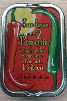 Mängden socker i Sardines aux deux piments et sa note de citron