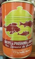 Mängden socker i Soupe de poissons de roche aux saveurs de Provence