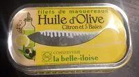 Mängden socker i Filets de maquereaux à l'huile d'olive, citron et 5 baies