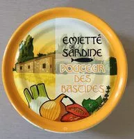 Mängden socker i Emietté de sardine Douceur des bastides