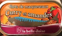 Mängden socker i Filets de maquereaux curry et amandes