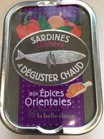 Mängden socker i Sardines cuisinées à déguster chaud aux épices orientales