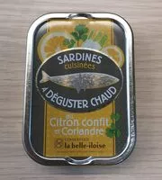 Mängden socker i Sardines cuisinées à déguster chaud au citron confit et coriandre