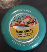 Mängden socker i Salade prête à déguster de maquereau, lentilles béluga au balsamique blanc