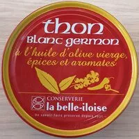 Mängden socker i Thon blanc germon à l'huile, épices et aromates