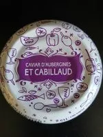 Mängden socker i Caviar d’aubergines et cabillaud