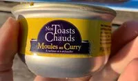 Mängden socker i Nos toats chauds Moules au curry