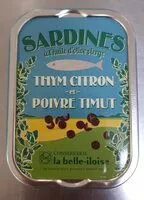 Mängden socker i Sardines à l’huile d’olive vierge thym citron et poivre timut
