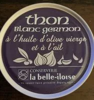 Mängden socker i Thon blanc germon à l'huile d'olive et à l'ail