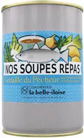 Mängden socker i Nos soupes repas Godaille du pêcheur aux pommes de terre et petits légumes
