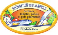 Mängden socker i Préparation pour sandwich
