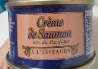 Mängden socker i Crème de Saumon rose du Pacifique à l'estragon