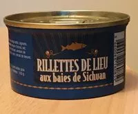Mängden socker i Rillettes de lieu aux baies de Sichuan