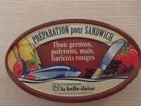 Mängden socker i Préparation pour sandwich