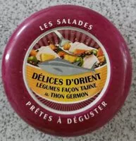 Mängden socker i Les salades délices d orient