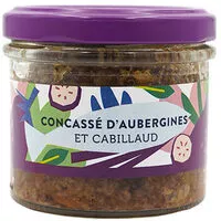 Mängden socker i Concassé d'aubergines et cabillaud