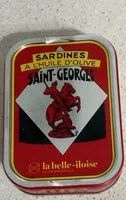 Mängden socker i Sardines à l’huile d’olive Saint-Georges