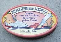 Mängden socker i Préparation pour sandwich