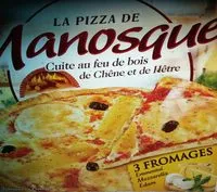 Mängden socker i Pizza de Manosque, 3 fromages, 400 gr