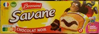 Mängden socker i Savane pocket chocolat noir x 7 189g