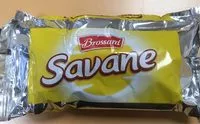 Mängden socker i Brossard- savane pocket barr 27g x2