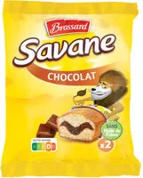 Mängden socker i Brossard- savane pocket chocolat 27g x2
