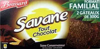 Mängden socker i Brossard Savane tout chocolat