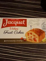 Mängden socker i Jacquet Mini Fruits Cakes