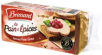 Mängden socker i Brossard -mon pain d epices special foie gras edit limitee