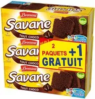 Mängden socker i Savane Tout Chocolat 2 +1 offert