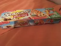 Mängden socker i Savane p'tit dej Pépites de chocolat