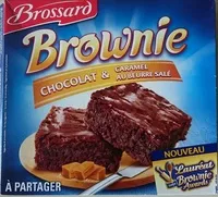Mängden socker i Brownie chocolat & caramel au beurre salé